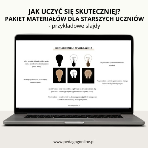 Pakiet materiałów - Jak uczyć się skuteczniej? Pakiet materiałów - Jak uczyć się skuteczniej?