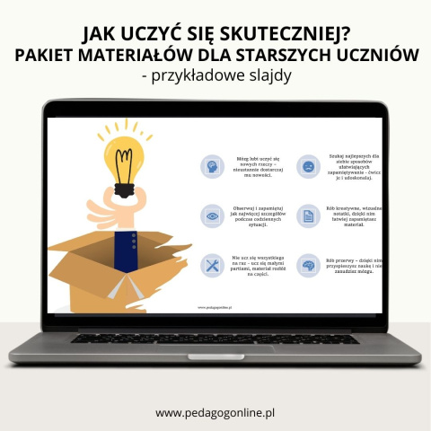 Pakiet materiałów - Jak uczyć się skuteczniej? Pakiet materiałów - Jak uczyć się skuteczniej?