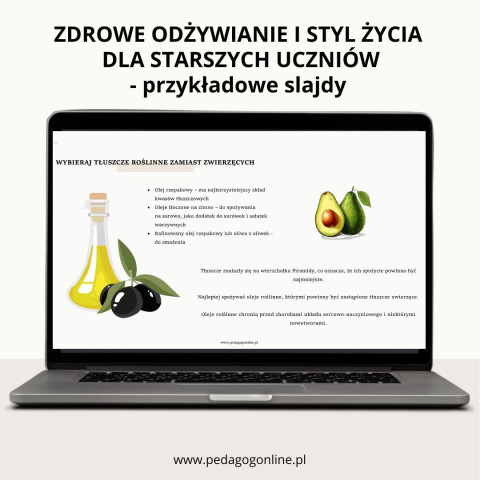 Pakiet profilaktyczny - Zdrowe odżywianie i styl życia (dla starszych uczniów) Pakiet profilaktyczny - Zdrowe odżywianie i styl życia (dla starszych uczniów)