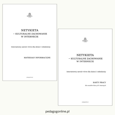 BEZPIECZNY INTERNET (dla starszych) - Cyberprzemoc, Fonoholizm, Media społecznościowe, Gry wideo, Netykieta BEZPIECZNY INTERNET (dla starszych) - Cyberprzemoc, Fonoholizm, Media społecznościowe, Gry wideo, Netykieta