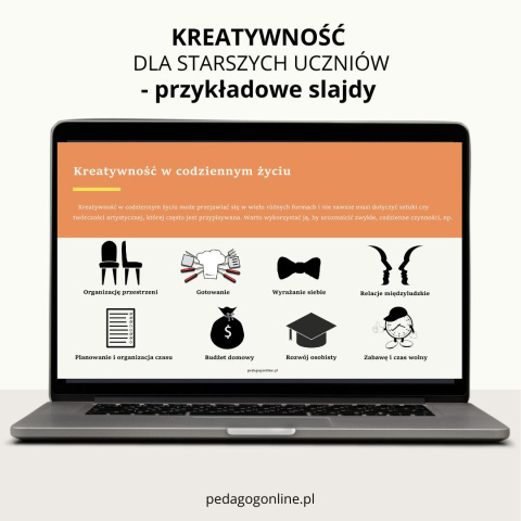Pakiet materiałów - KREATYWNOŚĆ (dla starszych uczniów) Pakiet materiałów - KREATYWNOŚĆ (dla starszych uczniów)