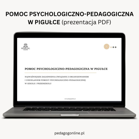 Pakiet materiałów - Pomoc psychologiczno-pedagogiczna Pakiet materiałów - Pomoc psychologiczno-pedagogiczna