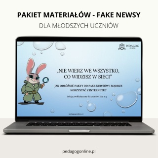 Pakiet profilaktyczny - FAKE NEWSY (dla młodszych uczniów)
