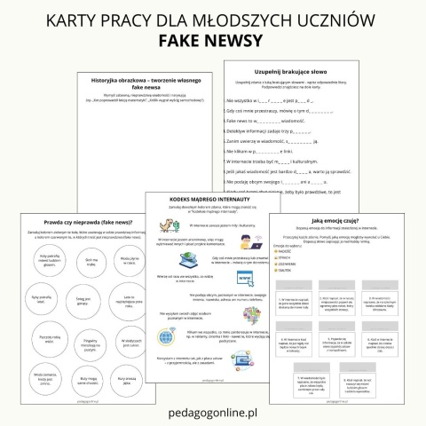 Pakiet profilaktyczny - FAKE NEWSY (dla młodszych uczniów)