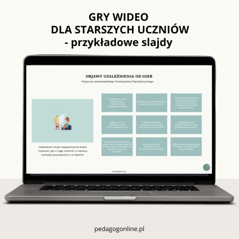 Pakiet profilaktyczny - GRY WIDEO (dla starszych uczniów) Pakiet profilaktyczny - GRY WIDEO (dla starszych uczniów)