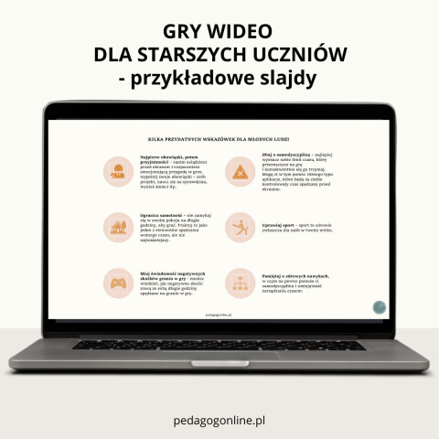 Pakiet profilaktyczny - GRY WIDEO (dla starszych uczniów) Pakiet profilaktyczny - GRY WIDEO (dla starszych uczniów)