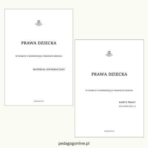 Pakiet profilaktyczny - Prawa dziecka (dla młodszych uczniów) Pakiet profilaktyczny - Prawa dziecka (dla młodszych uczniów)