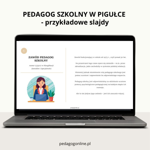Pedagog szkolny w pigułce Pedagog szkolny w pigułce