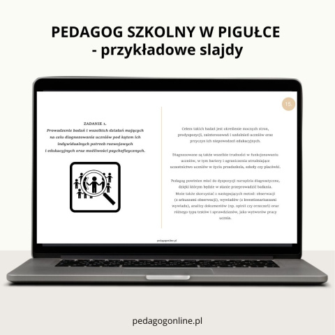 Pedagog szkolny w pigułce Pedagog szkolny w pigułce