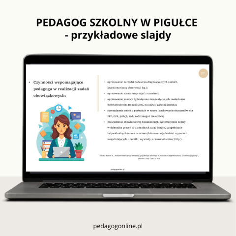 Pedagog szkolny w pigułce Pedagog szkolny w pigułce