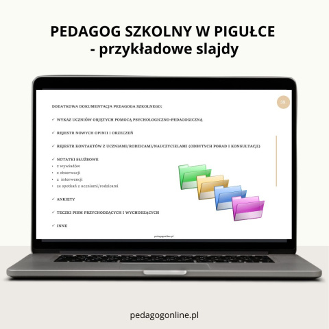 Pedagog szkolny w pigułce Pedagog szkolny w pigułce