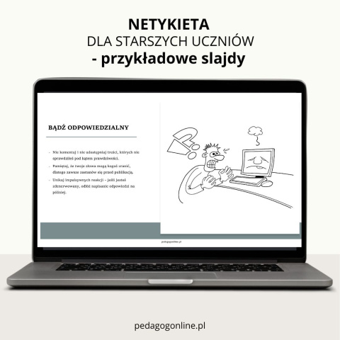 Pakiet profilaktyczny - NETYKIETA (dla starszych uczniów) Pakiet profilaktyczny - NETYKIETA (dla starszych uczniów)
