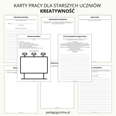 Zestaw 2 pakietów - KREATYWNOŚĆ Zestaw 2 pakietów - KREATYWNOŚĆ