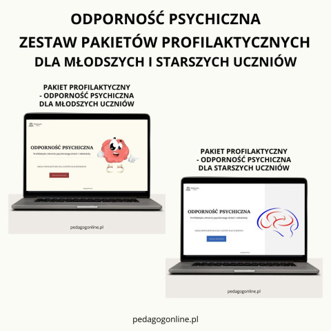Zestaw 2 pakietów - ODPORNOŚĆ PSYCHICZNA Zestaw 2 pakietów - ODPORNOŚĆ PSYCHICZNA