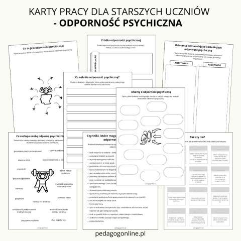 Zestaw 2 pakietów - ODPORNOŚĆ PSYCHICZNA Zestaw 2 pakietów - ODPORNOŚĆ PSYCHICZNA