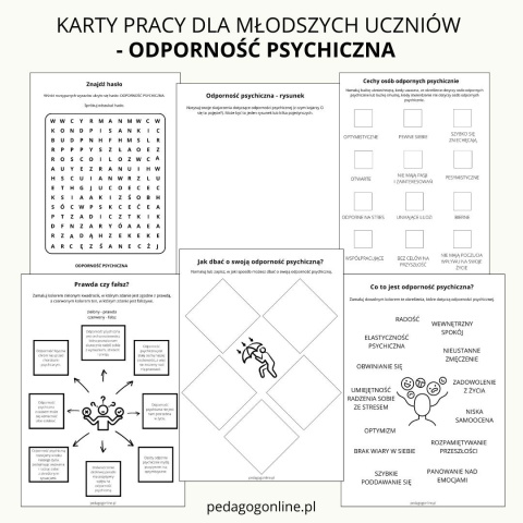 Zestaw 2 pakietów - ODPORNOŚĆ PSYCHICZNA Zestaw 2 pakietów - ODPORNOŚĆ PSYCHICZNA